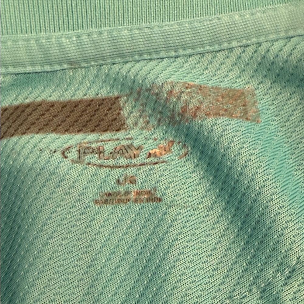 Greg Norman Collection Turquoise Polo Shirt - Picture 3 of 4